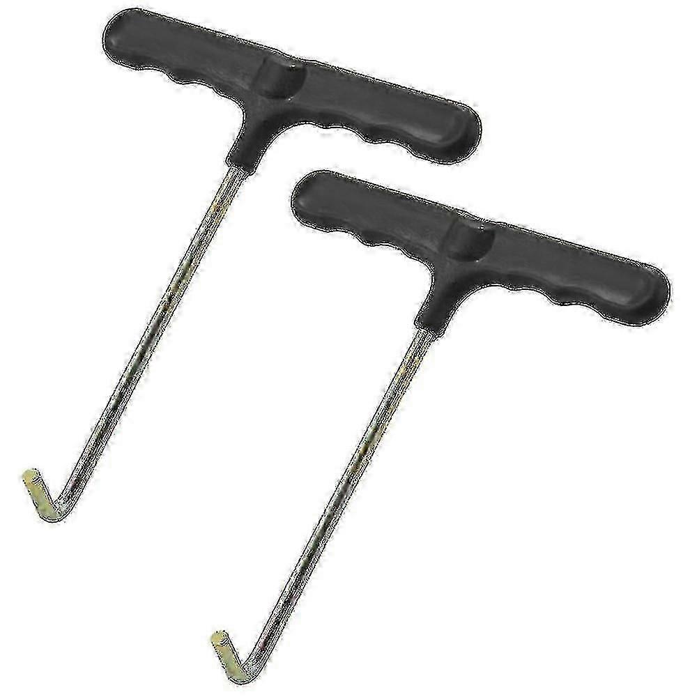 2pcs Trampoline Spring Pull Tool, Trampoline Puller T-hook Spring Puller Tool