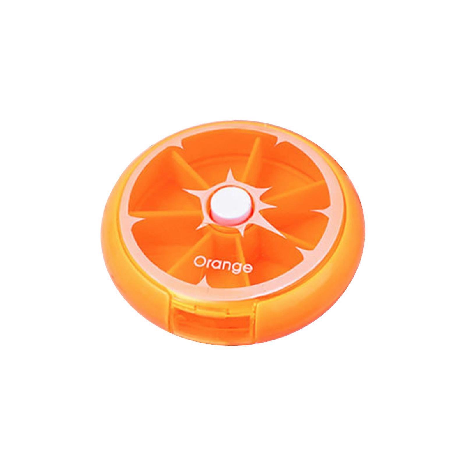 Secure Locking 7 Day Pill Box for Medications, Vitamins, and Supplements