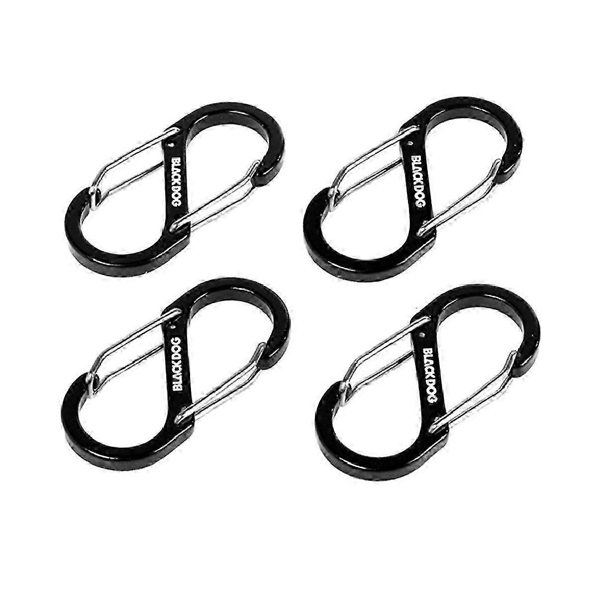 BLACKDOGアウトドアS字アルミ合金ハンギングバックルアウトドア多機能8文字マウンタ