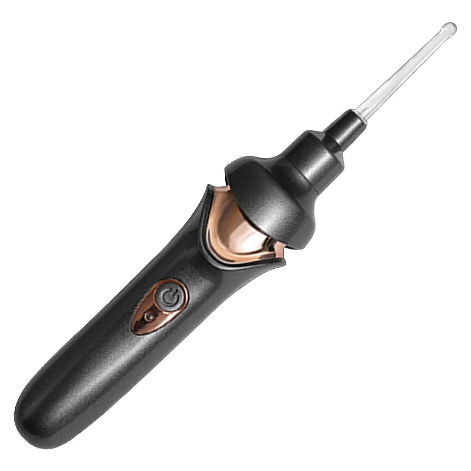 Electric Ear Wax Vacuum Cleaner with LED Light Portable Cordless Dig Wax Earpick for Kids Adults