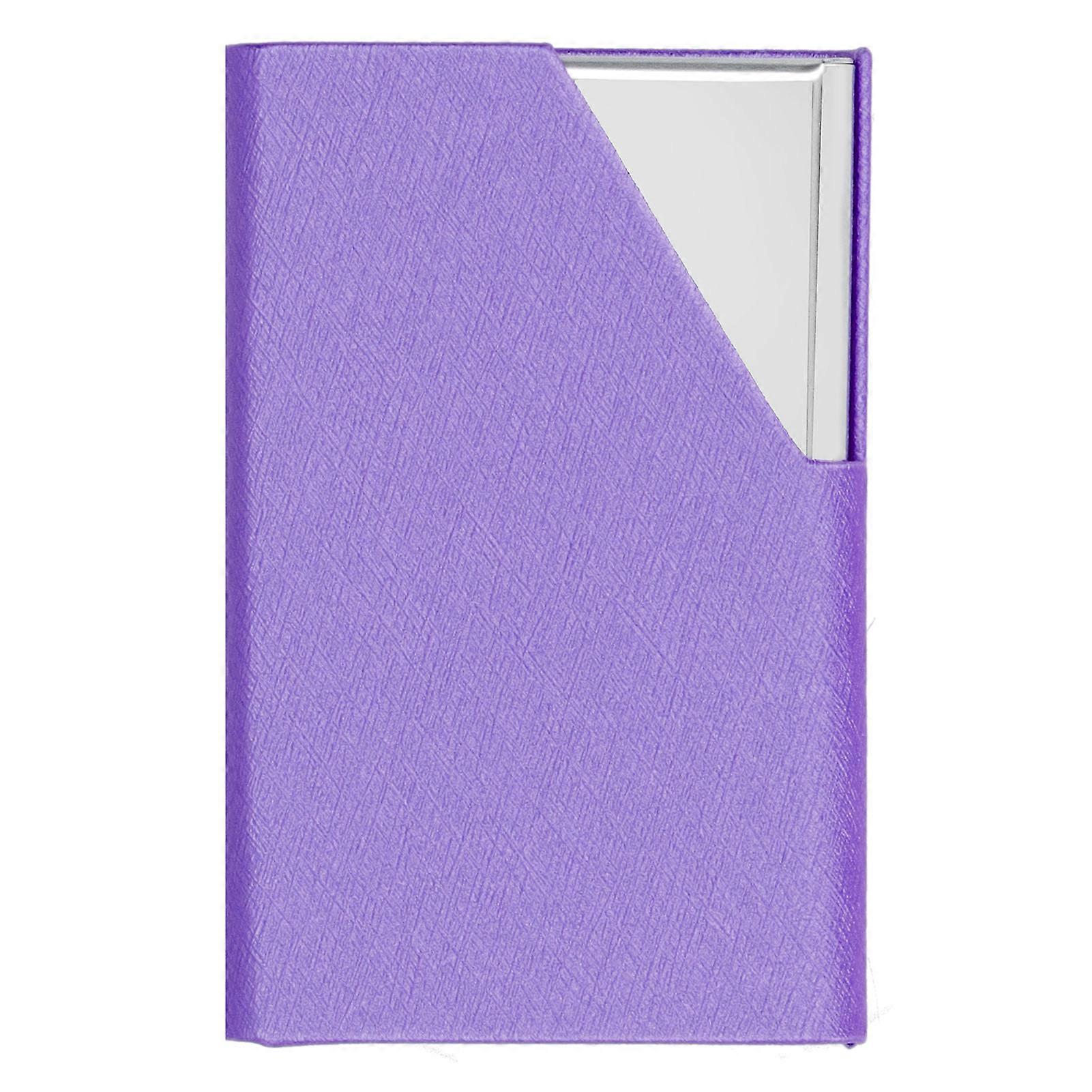 Business Card Holder Stainless Steel Innovative Name Card Case Organizer