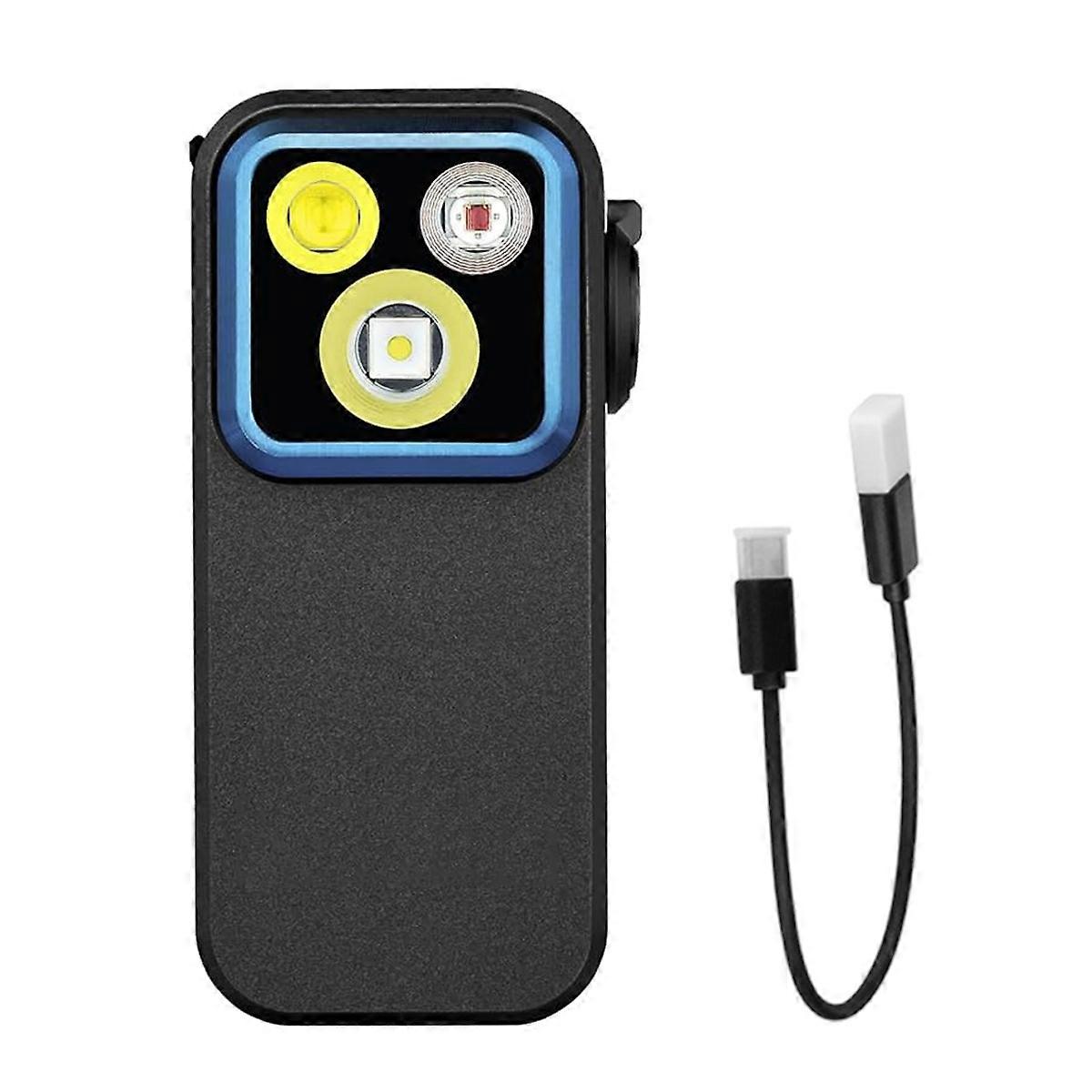Flashlight, Clip-on Light, Magnetic Torch