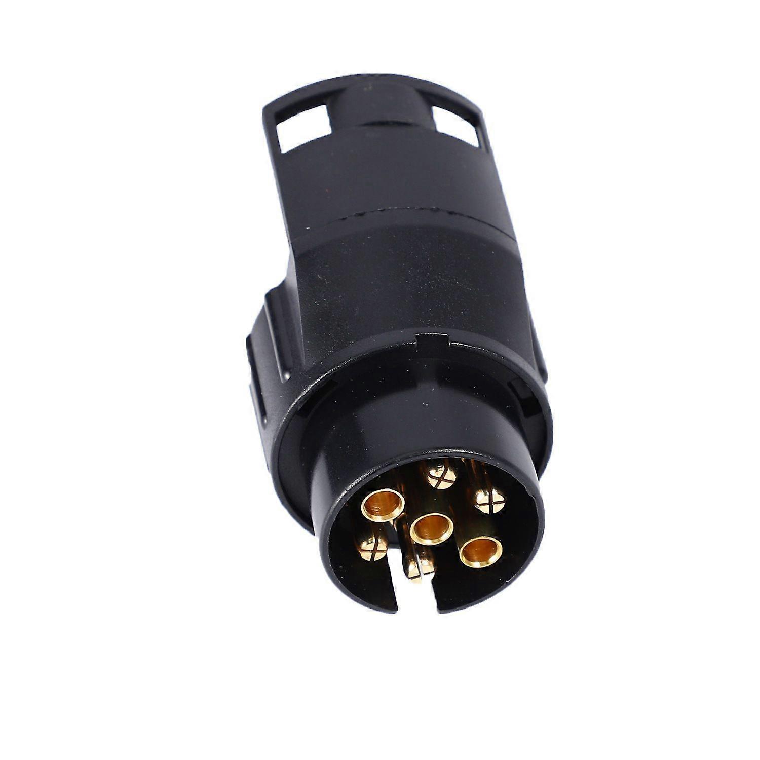 7 To 13 Pin Adapter Trailer 12V Caravan Truck Towbar Towing Electrical Converter N Type Plastic