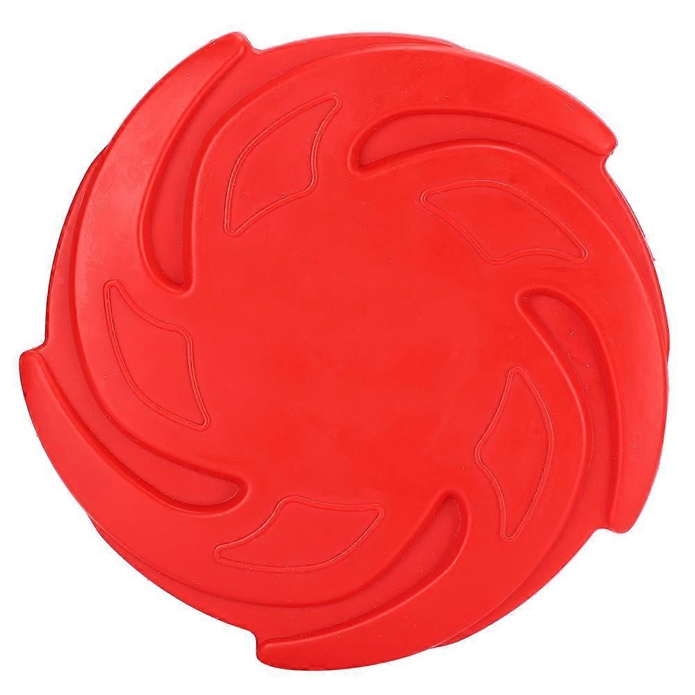Rubber Flying Disc for Dog Training - Durable, Soft, 9 Inch, Lightweight, Perfect for Outdoor Play and Fetch