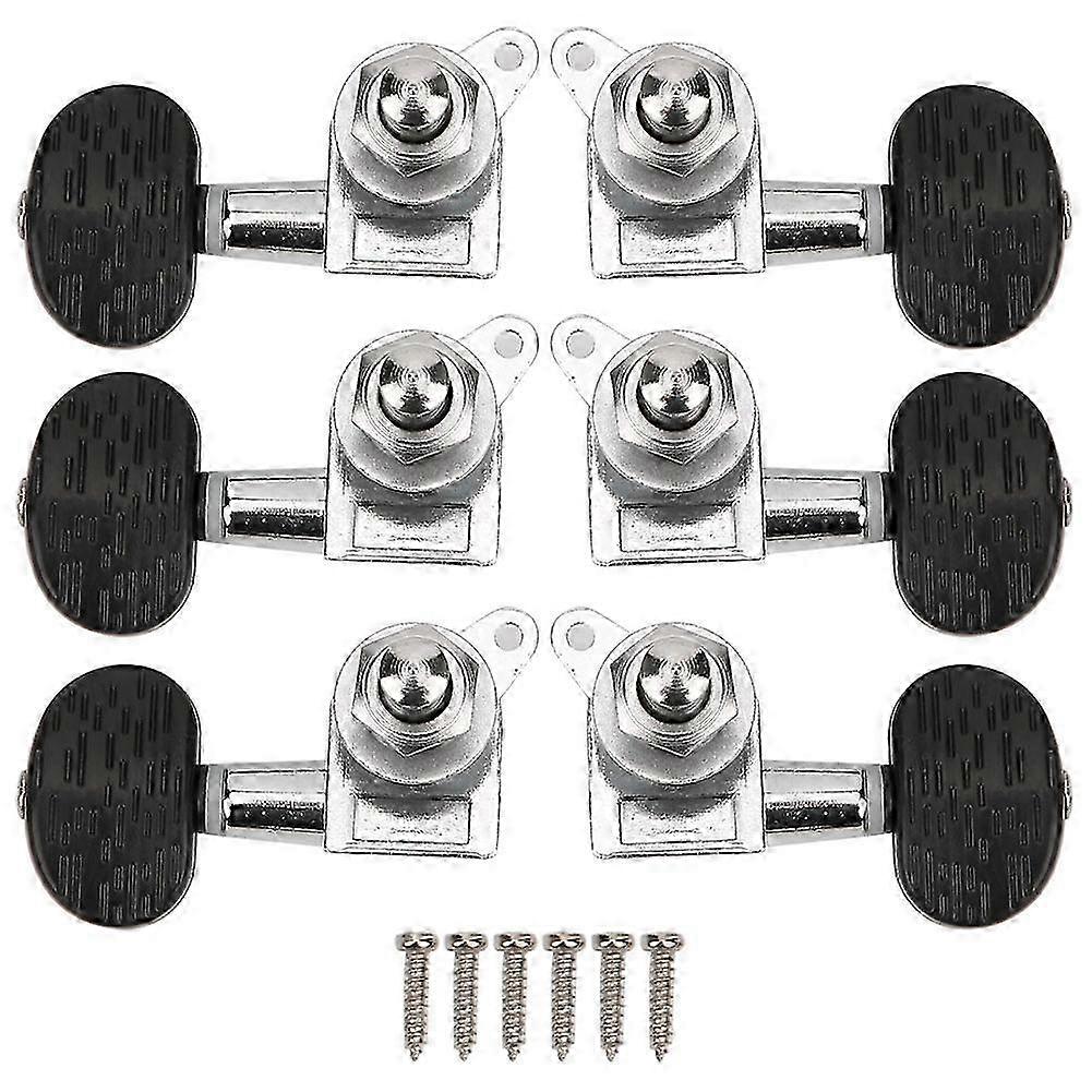 Guitar Tuning Pegs Head Tuners String Locking Knobs Suitable for Electric Classic IntrumentOval