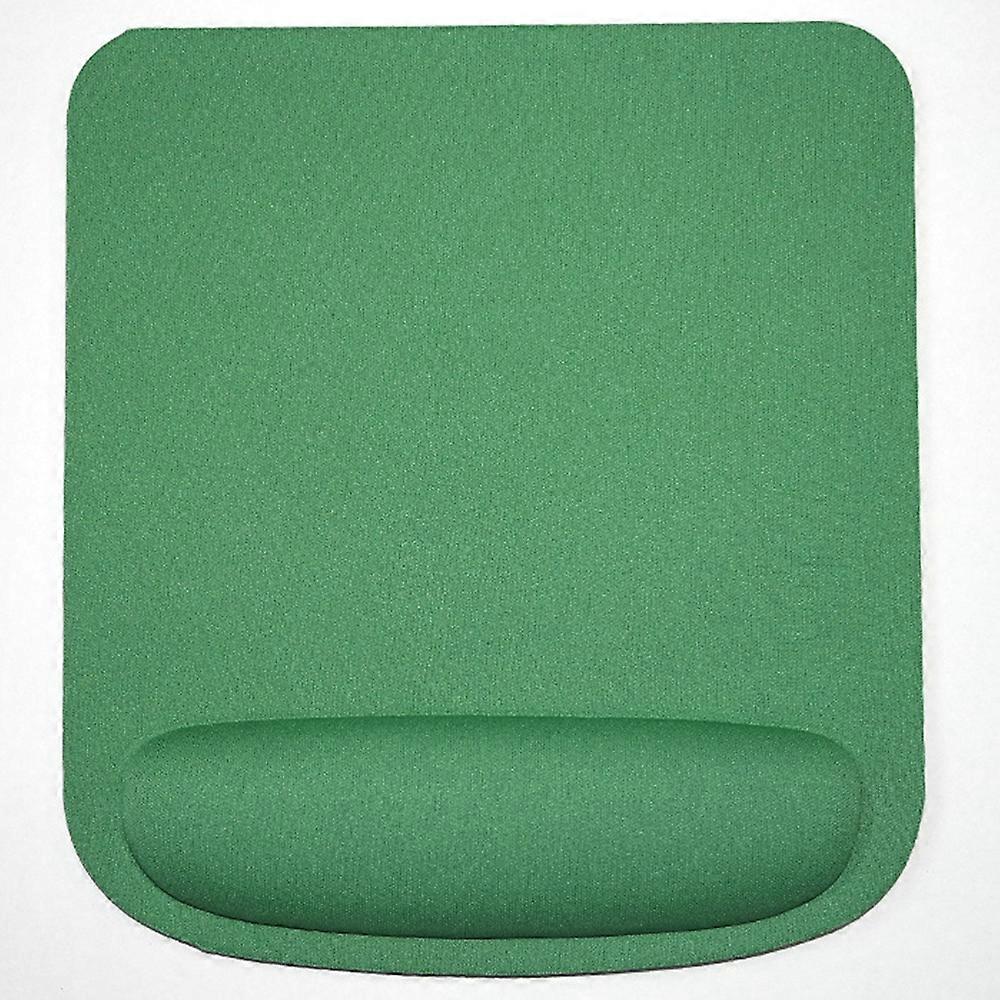 Ergonomic Mouse Pad, Ergonomic Design Supports Spring Back To Maintain Shape, Waterproof Surface For Easy Cleaning, Classic Green