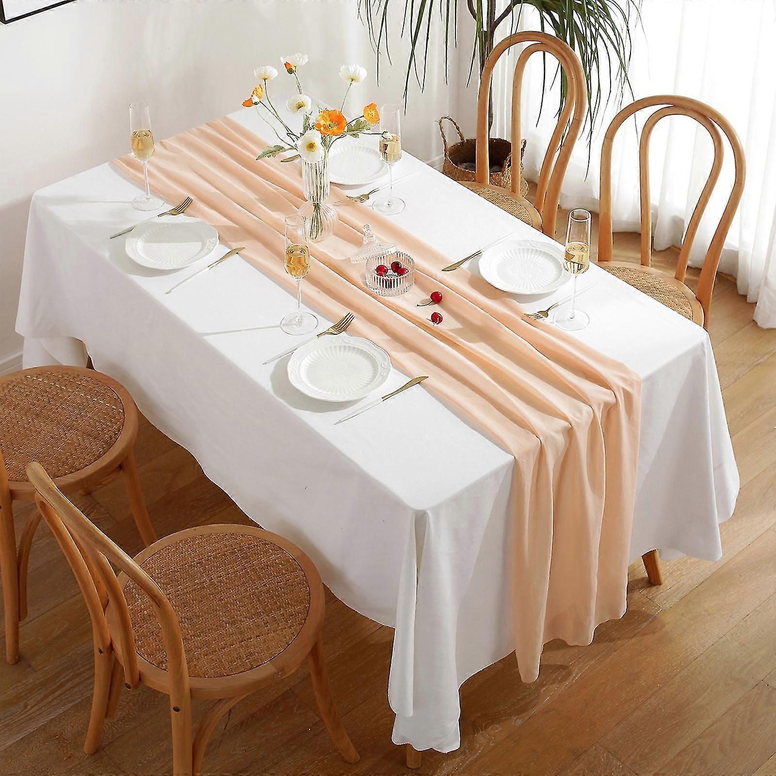 Table Runner Covers Table Decor Dining Party Kitchen Home Desk Decoration