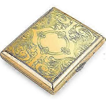 Gold Cigarette Case, Metal Cigarette Box, Cigarette Case Cigarette Case Gift