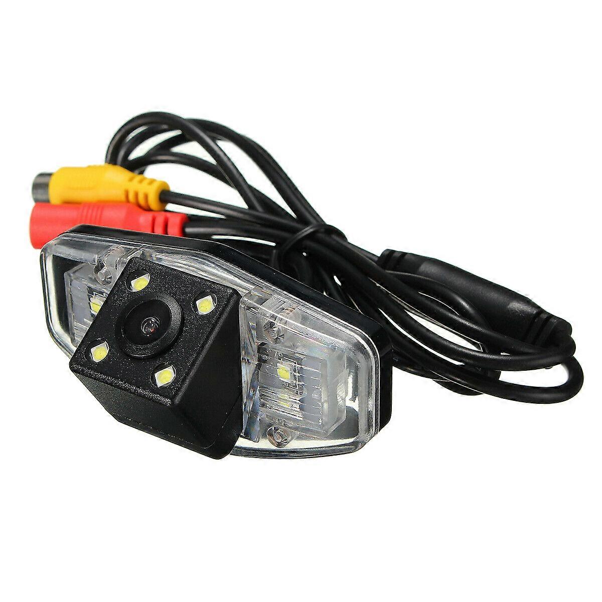 Auto Car Rear View Backup Reverse Parking Camera with 4 LED Light for Accord EK FD Pilot Fit Jazz 19