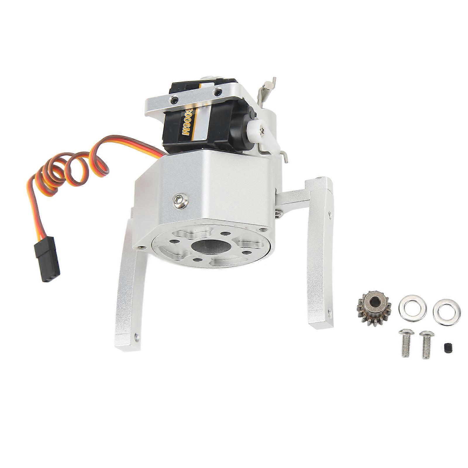 RC Front Aluminium Alloy Double Speed Perfect Size Anodized Surface 1/10 Crawler Gear Box for SCX10 313mm Frame