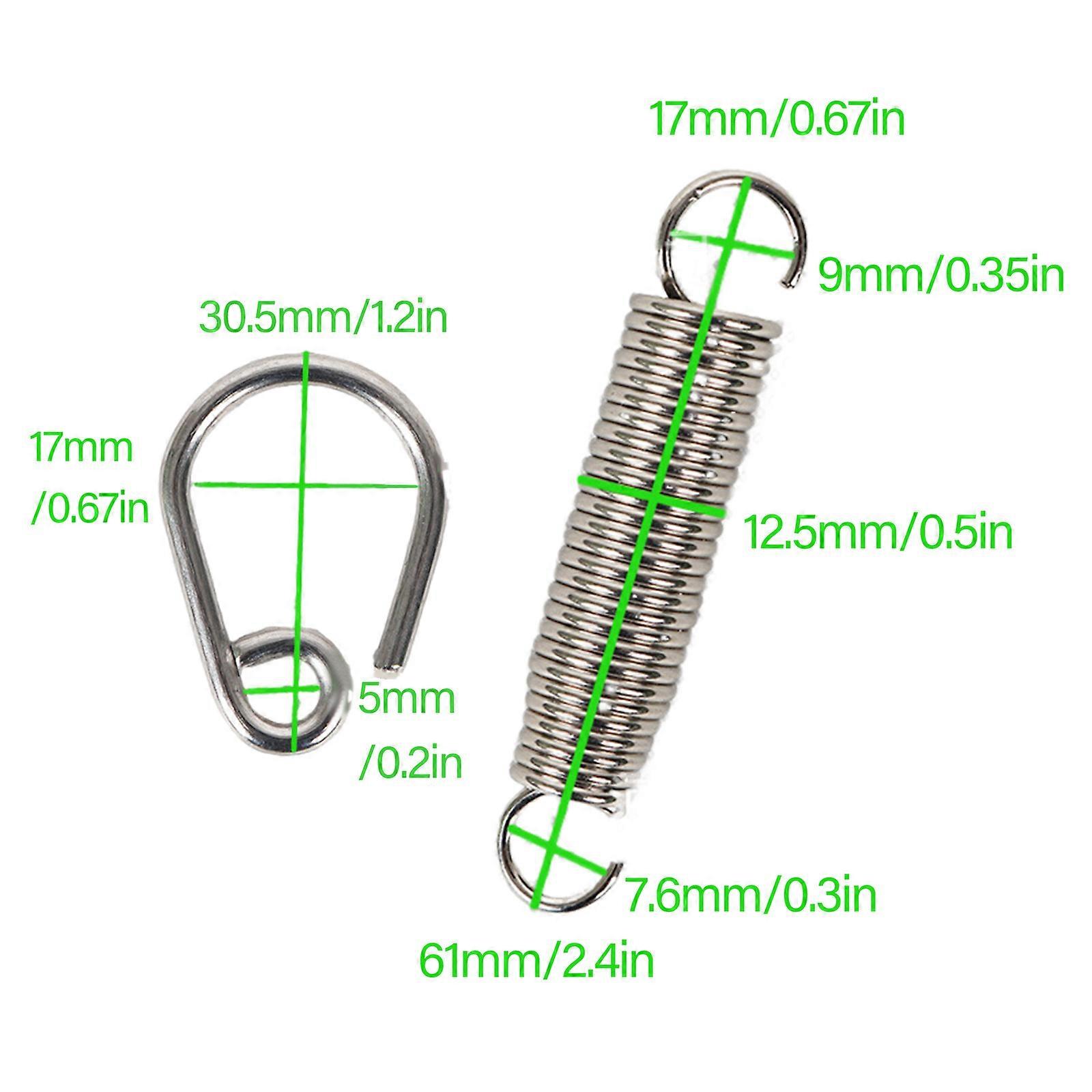 2Pcs Spanner Drum Voetpedaal Veer Bass Drum Voetpedaal Spanning Veer Drum Pedaal Veren Percussie Hardware Deel