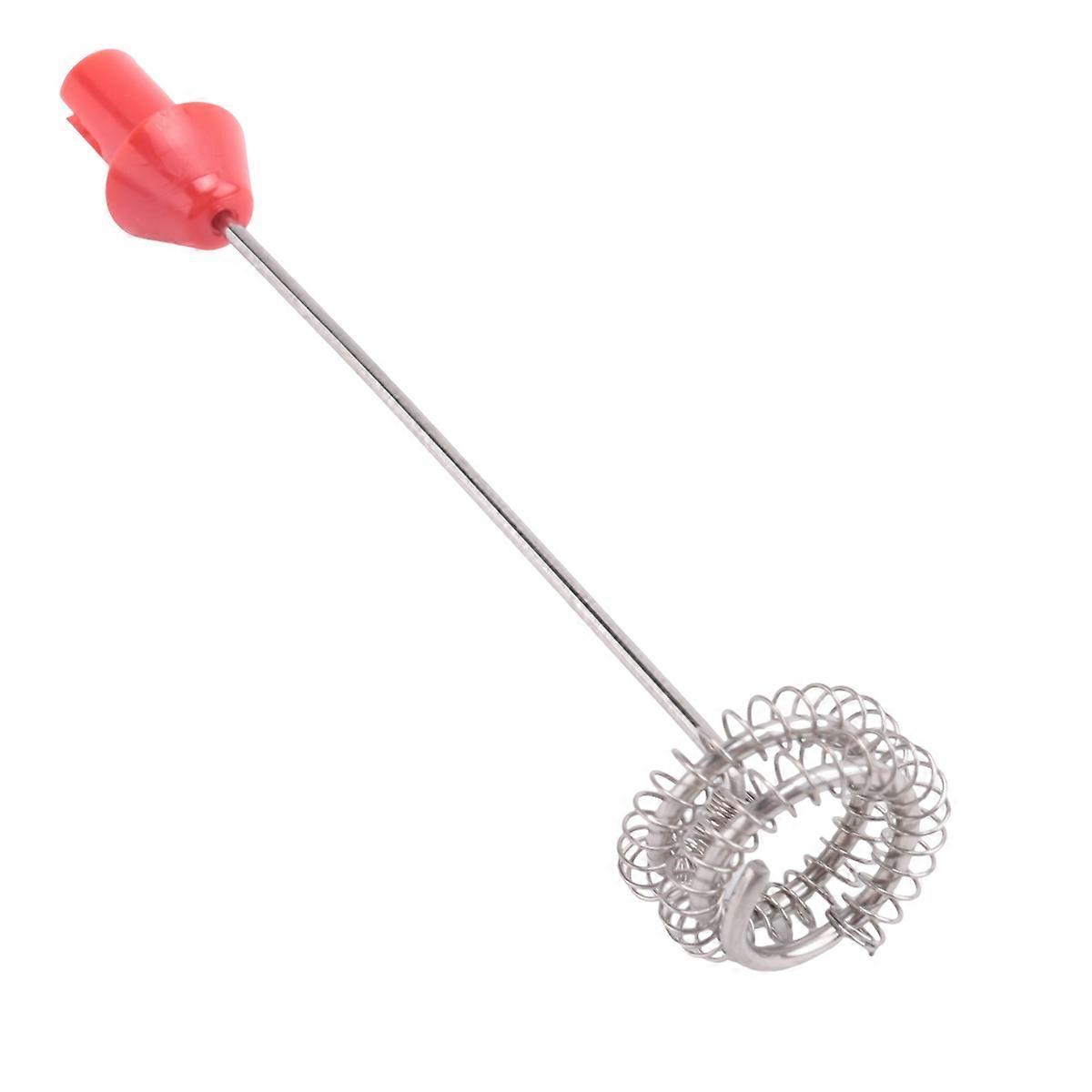 USB Rechargeable Electric Whisk Egg Beater Handheld Blender Red