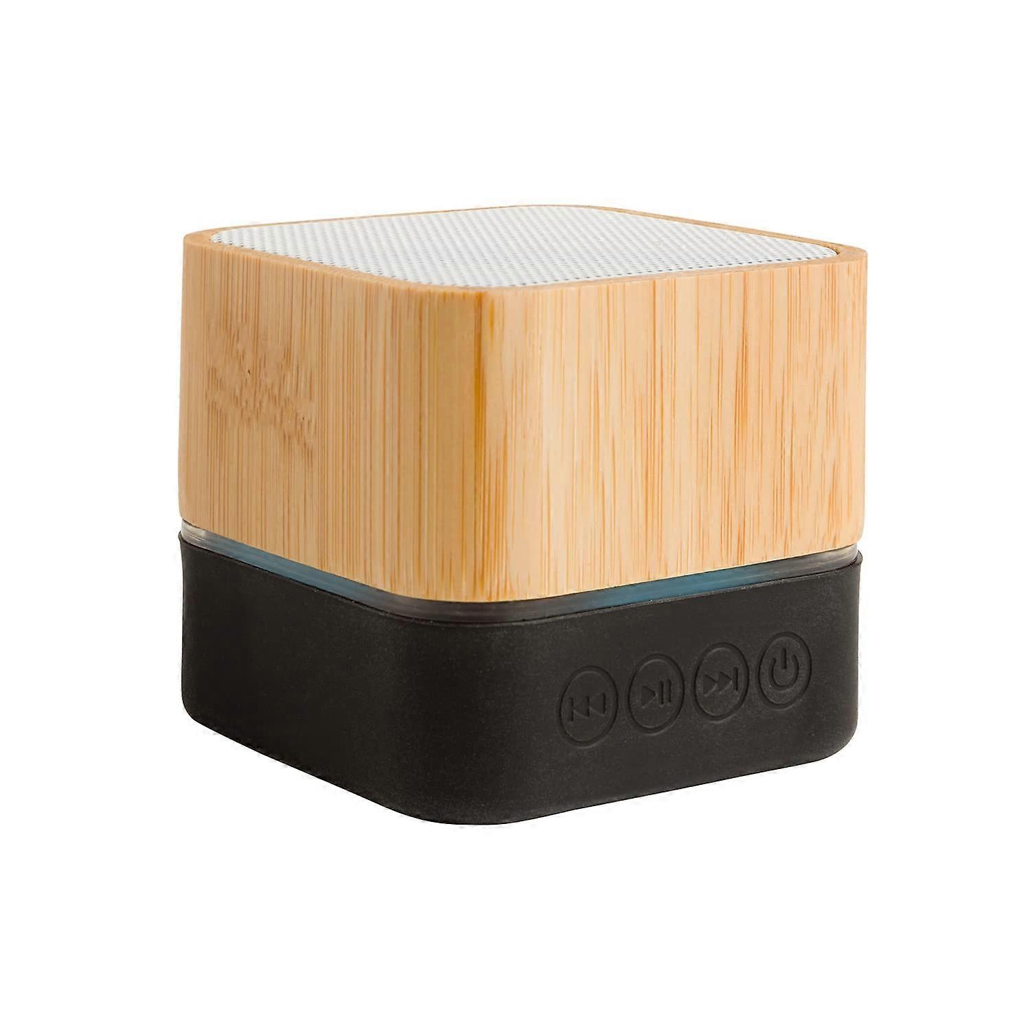Mini Wooden Bluetooth Speaker IPX4 Waterproof Bamboo Wireless Speaker for Outdoor Parties and Events