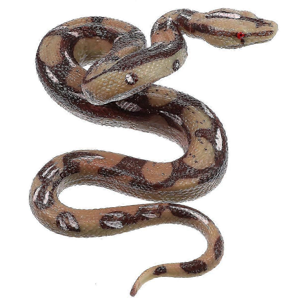 Serpent en caoutchouc Snakesfake télécommande réaliste réaliste farce Figurines pythonbirds keeppropsrattlesnake Big Real