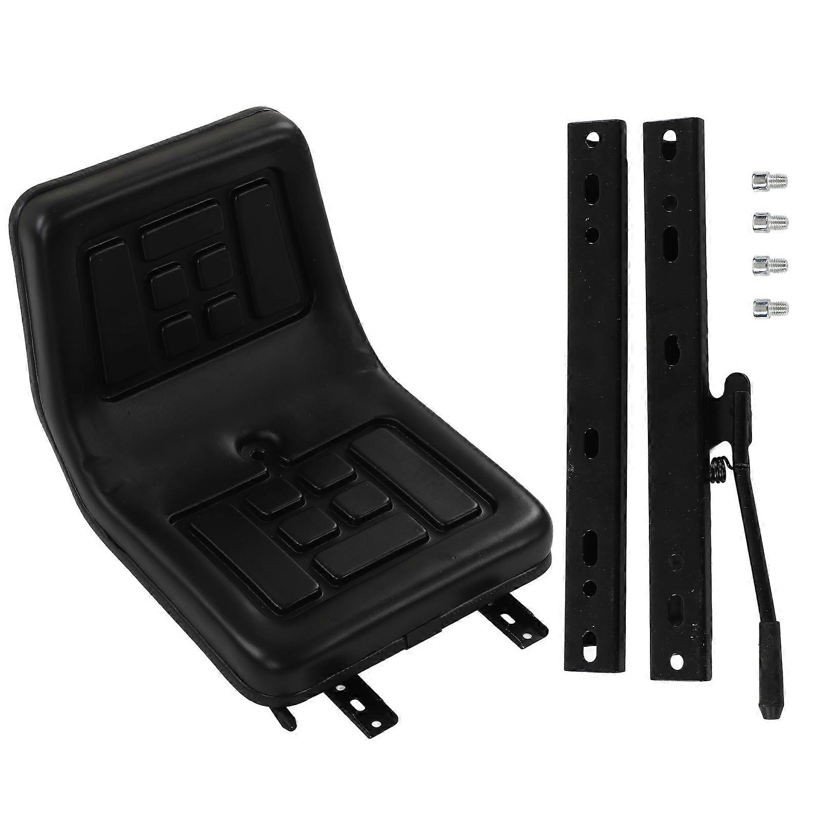 Sedile del trattore Ergonomicamente confortevole Resistenza all'usura in pelle PU Robusto sedile per escavatore per carrelli elevatori per veicolo di ingegneria