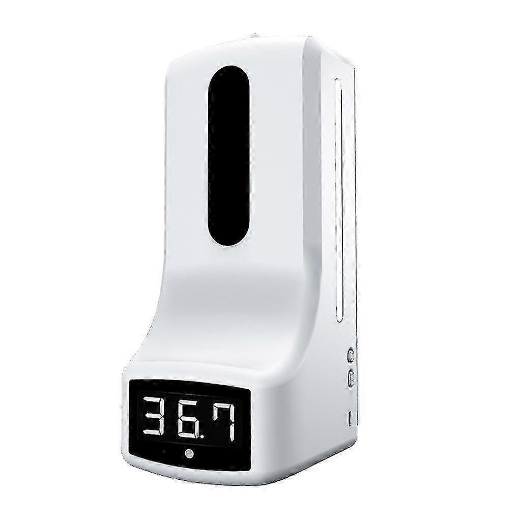 Automatic Hand Soap Dispenser With Infrared Thermometer For Supermarket Store