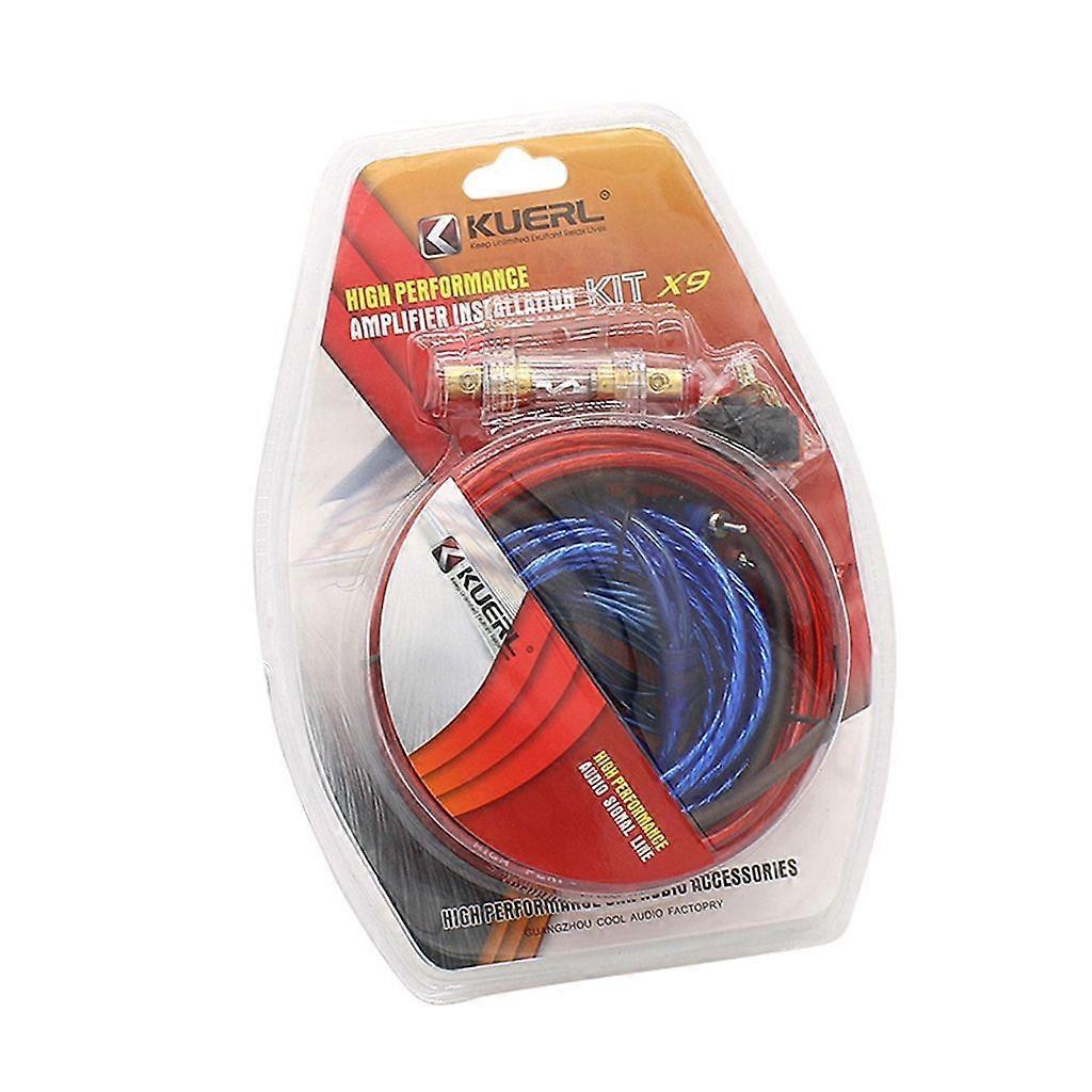 Holder Subwoofer Speaker Wire Amplifier Power Cable Install Kit