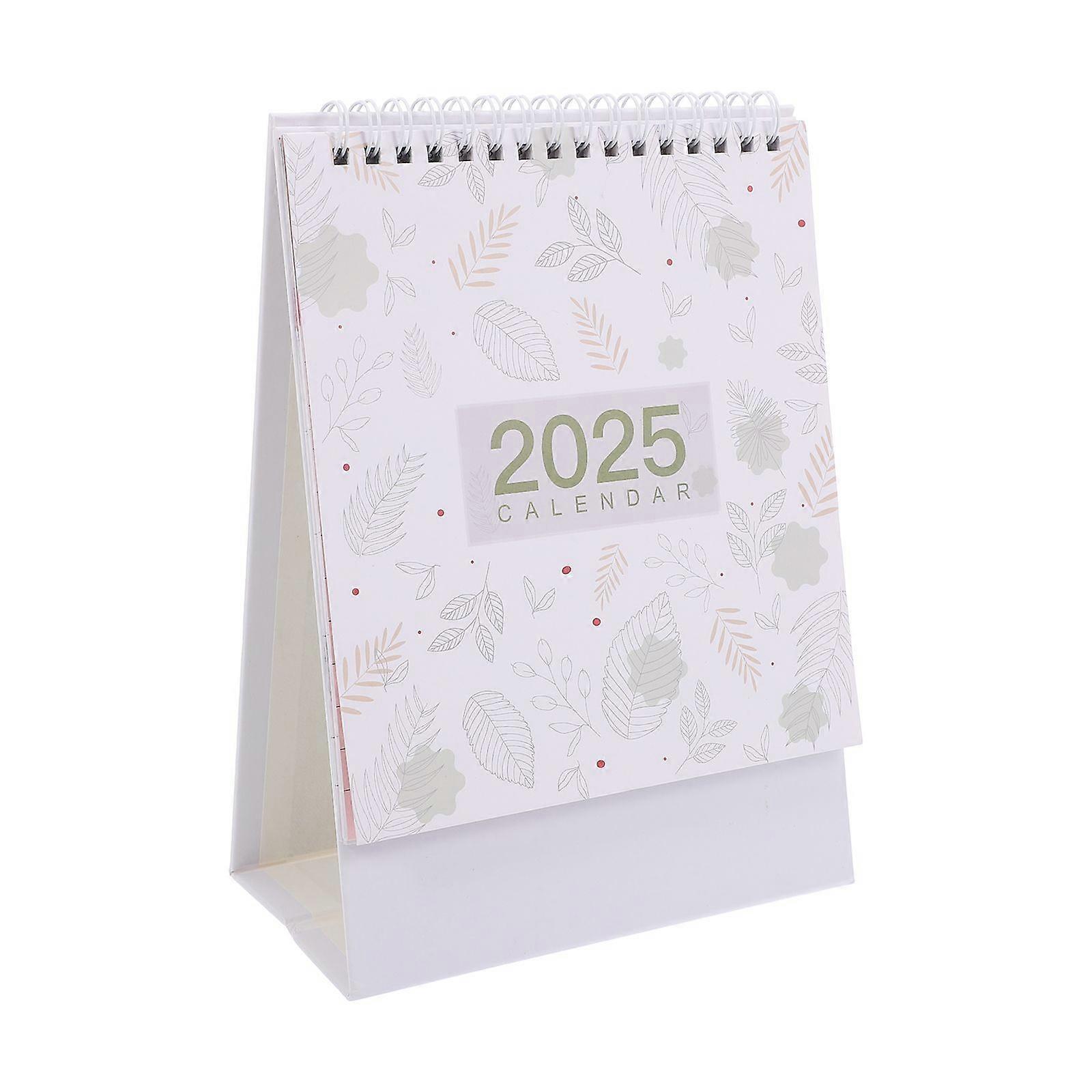 Spiral Binding Calendar Year Calendar Desk Calendar Office Small Calendar Desk Calendar