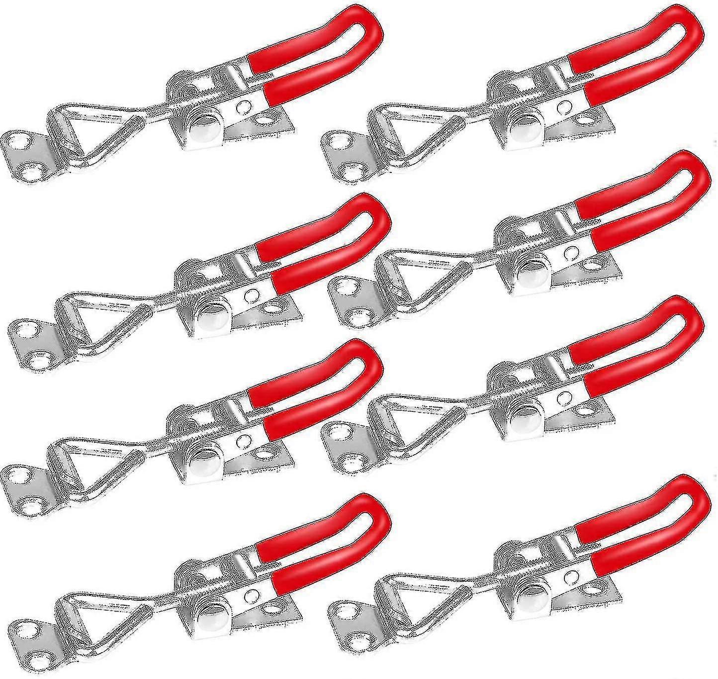 Horizontal Locking Clamp, Quick-acting Device Door Bolt Clamp (pack Of 8)