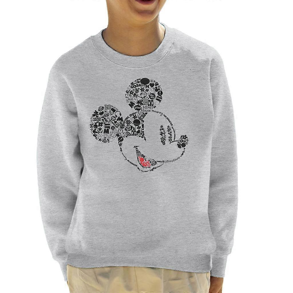 Disney Mickey Mouse Icons Head Kid's Sweatshirt