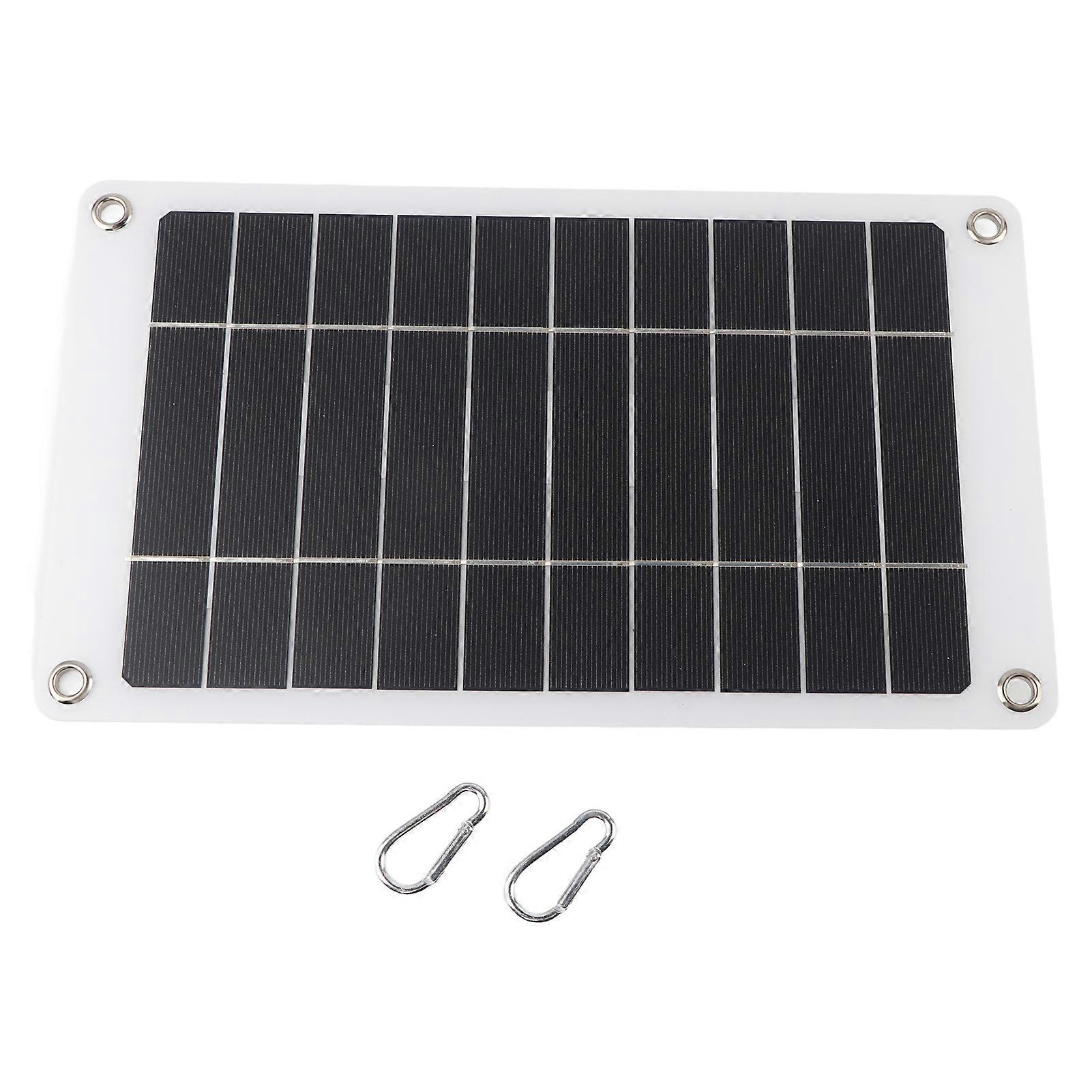 DTCY Monocrystalline Silicone Solar Cell Module Compact Lightweight Panel Charger Outdoor Camping