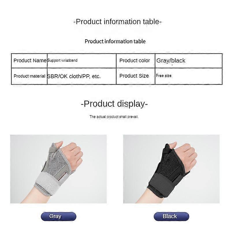 Broken Thumb Wrist Brace Sprained Wrist Fixator Female Tendon Sheath Joint Protective Sleeve Recovery Brace