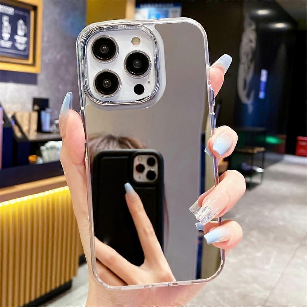 iPhone 15 14 13 12 11 Pro Max Mini XS XR 7 8 SE Mirror Tampon Cover Compatible with iPhone XS Models
