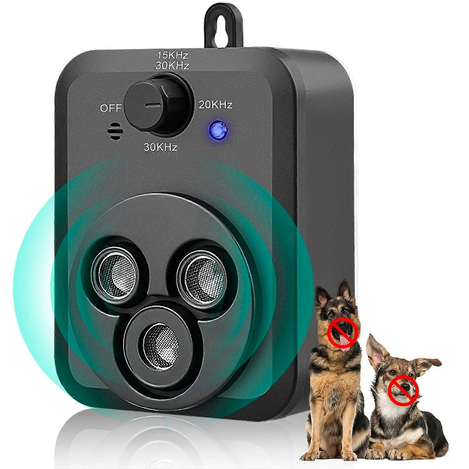Anti Barking Device, Auto Dog Barking Control Devices with 3 Modes, Rechargeable Ultrasonic Bark Box