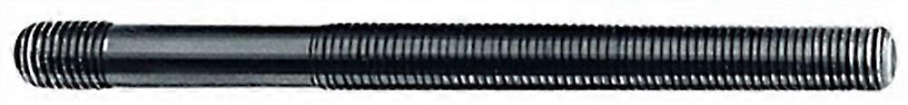 84863 DIN 6379 Threaded Stud, Black, M12 x 80 mm