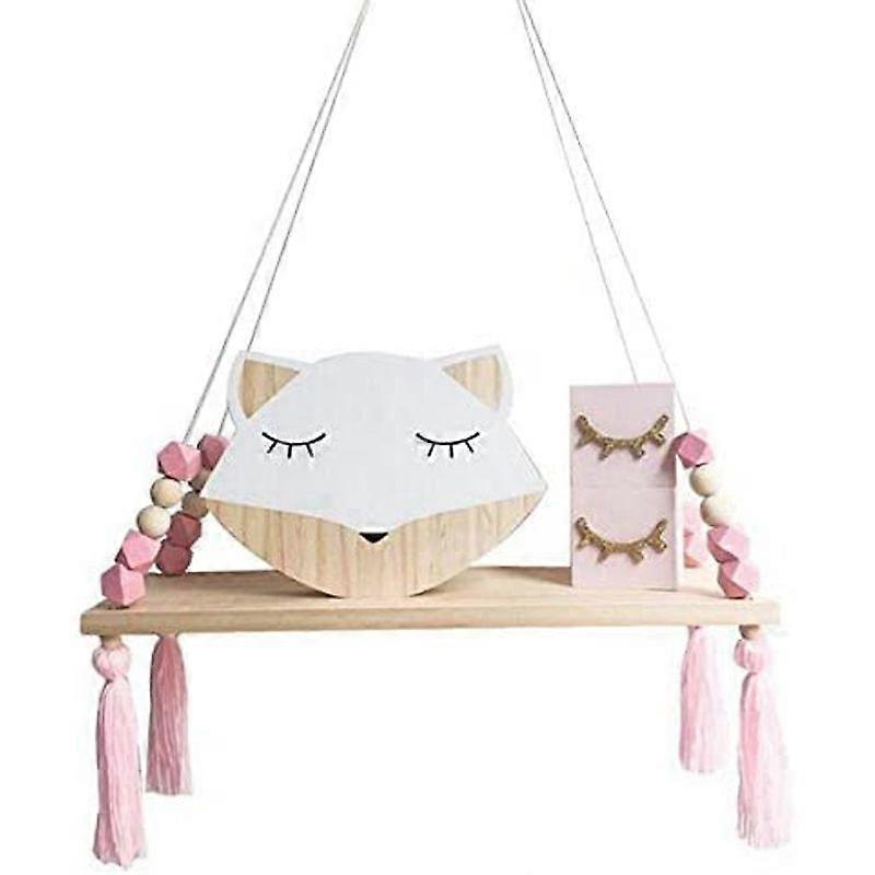 Væghylde, hængende kvast træ væghylde