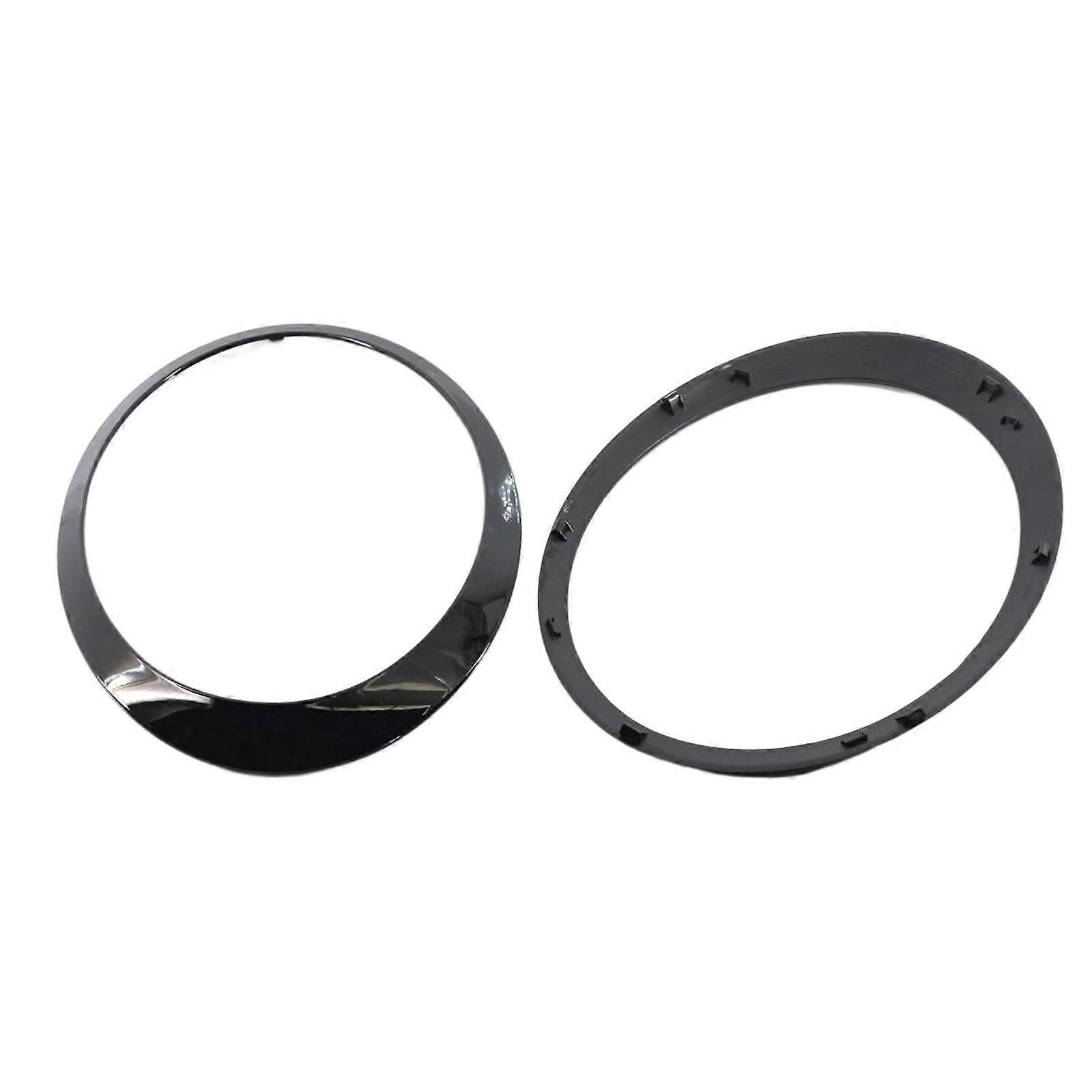 2Pcs Headlight Trim Ring 51137149905 Replace for R55 R56