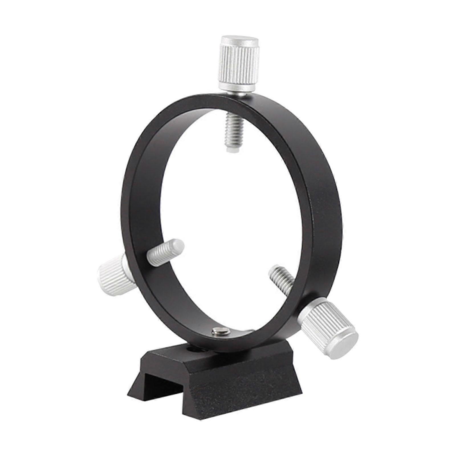 Telescope Guide Scope Ring Kit Adjustable with Base 68mm Telescope Tube Ring