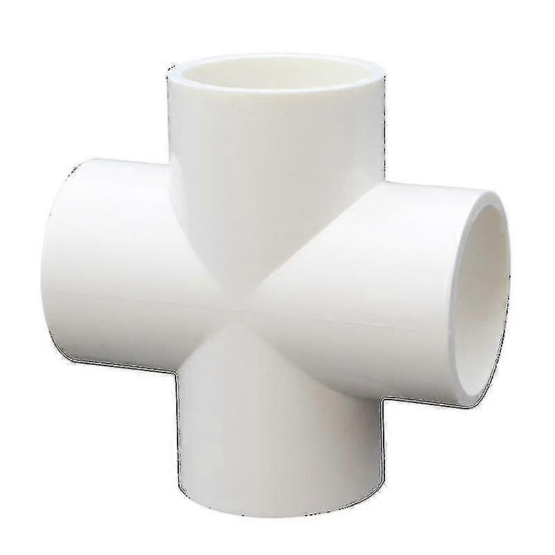 10 Pieces Pvc 4 Way Cross For Building Heavy Duty Greenhouse Frame Furniture Connectors 20mm
