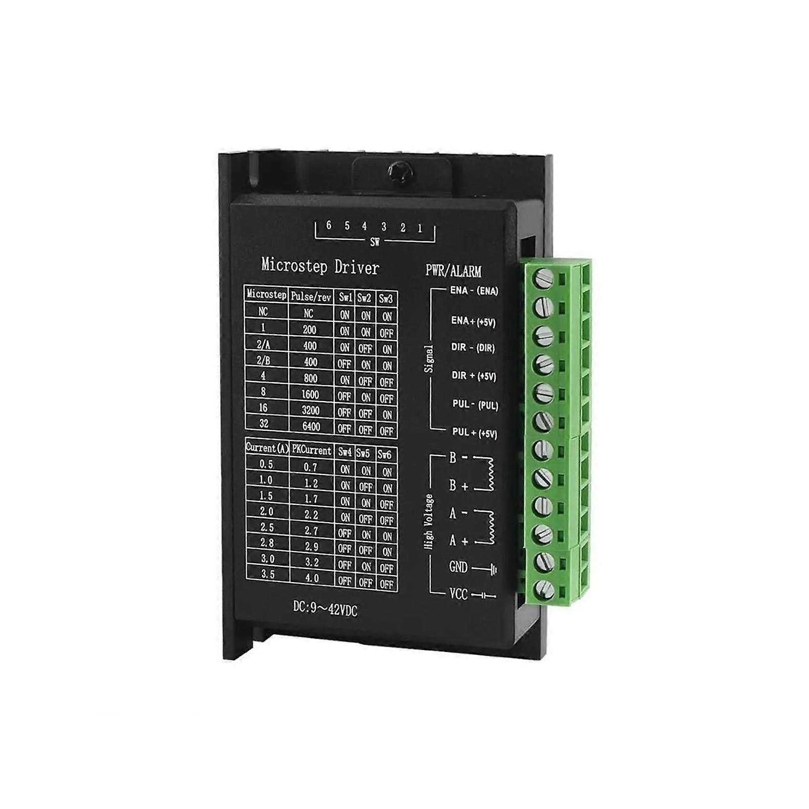 TB6600 Stepper Motor Driver 4PCS Set, 4A, 4-Phase, Compatible with MACH3 CNC Control Systems