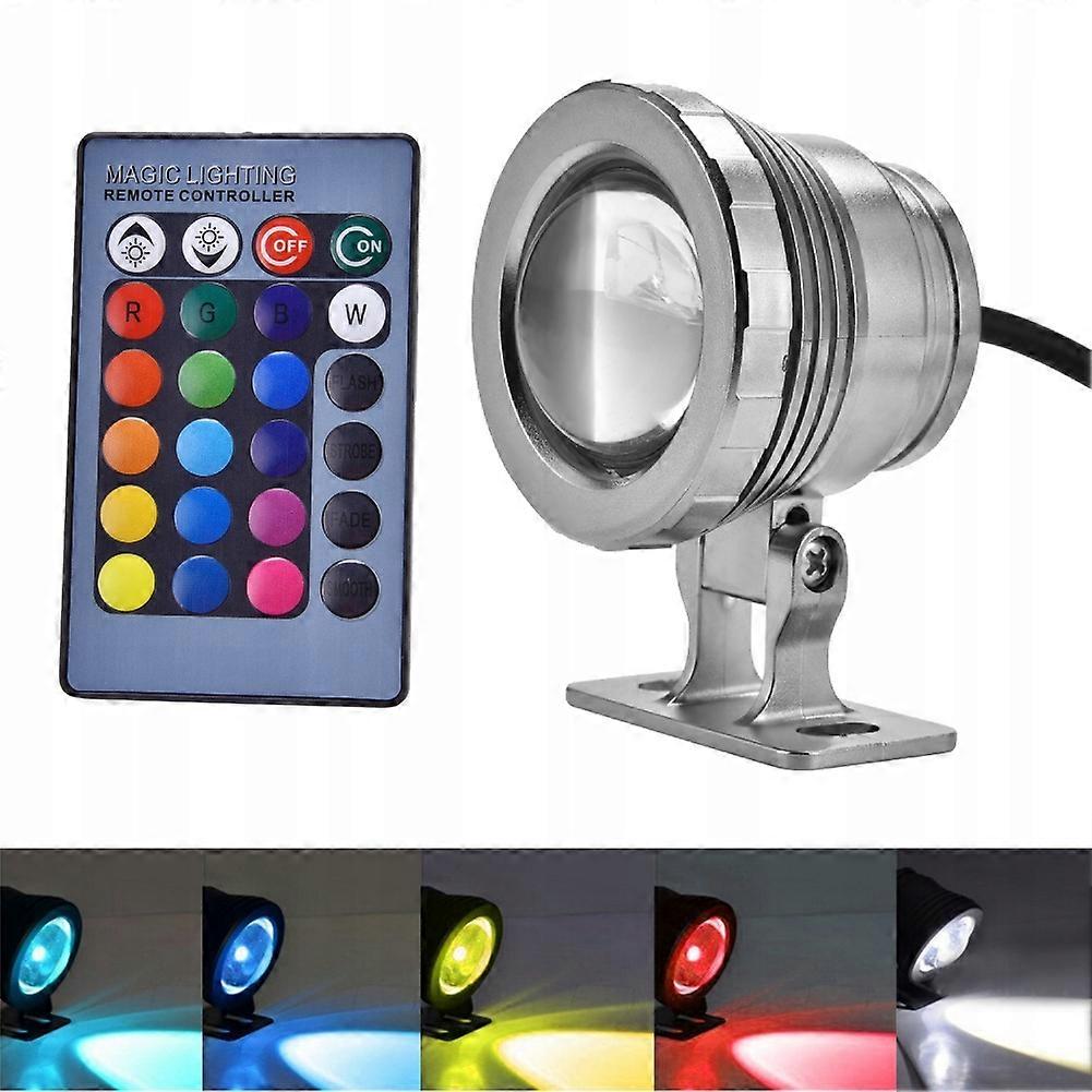 12v 5w Rgb Underwater Lamp With Remote Controller