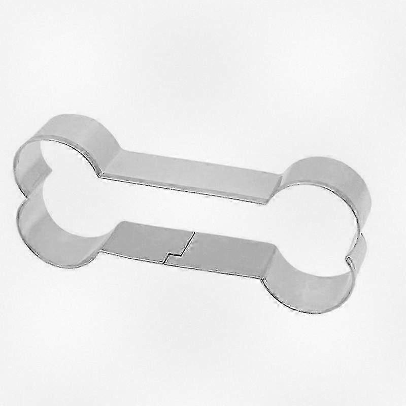 Exquisite Workmanship Stainless Steel Cookie Cutter Designed for Dog Bone Shape, Ideal for DIY Fondant and More