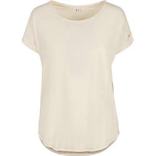 Build Your Brand Womens/Ladies Slub Long T-Shirt