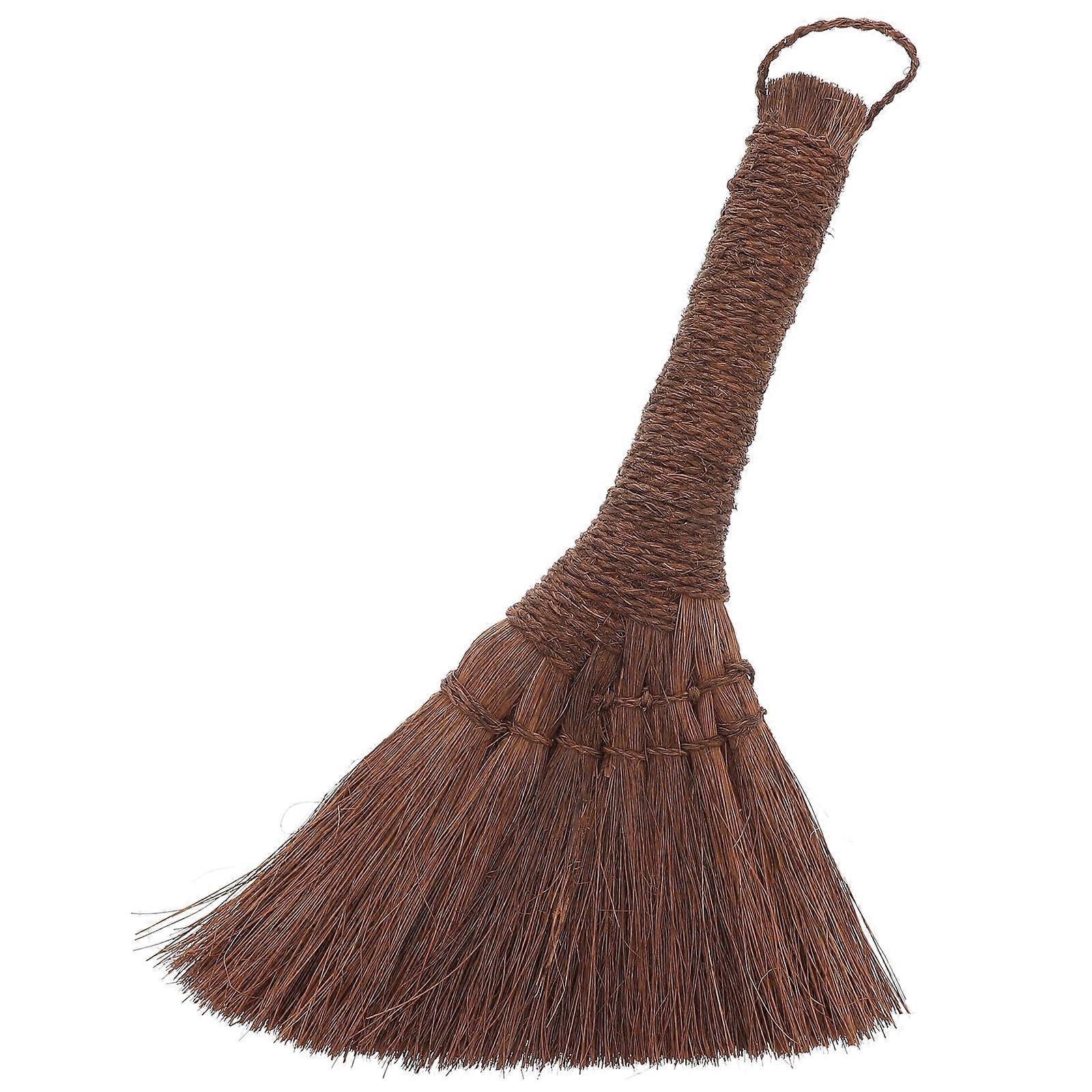 1pc Small Natural Palm Broom Practical Cleaning Tool for Home Use