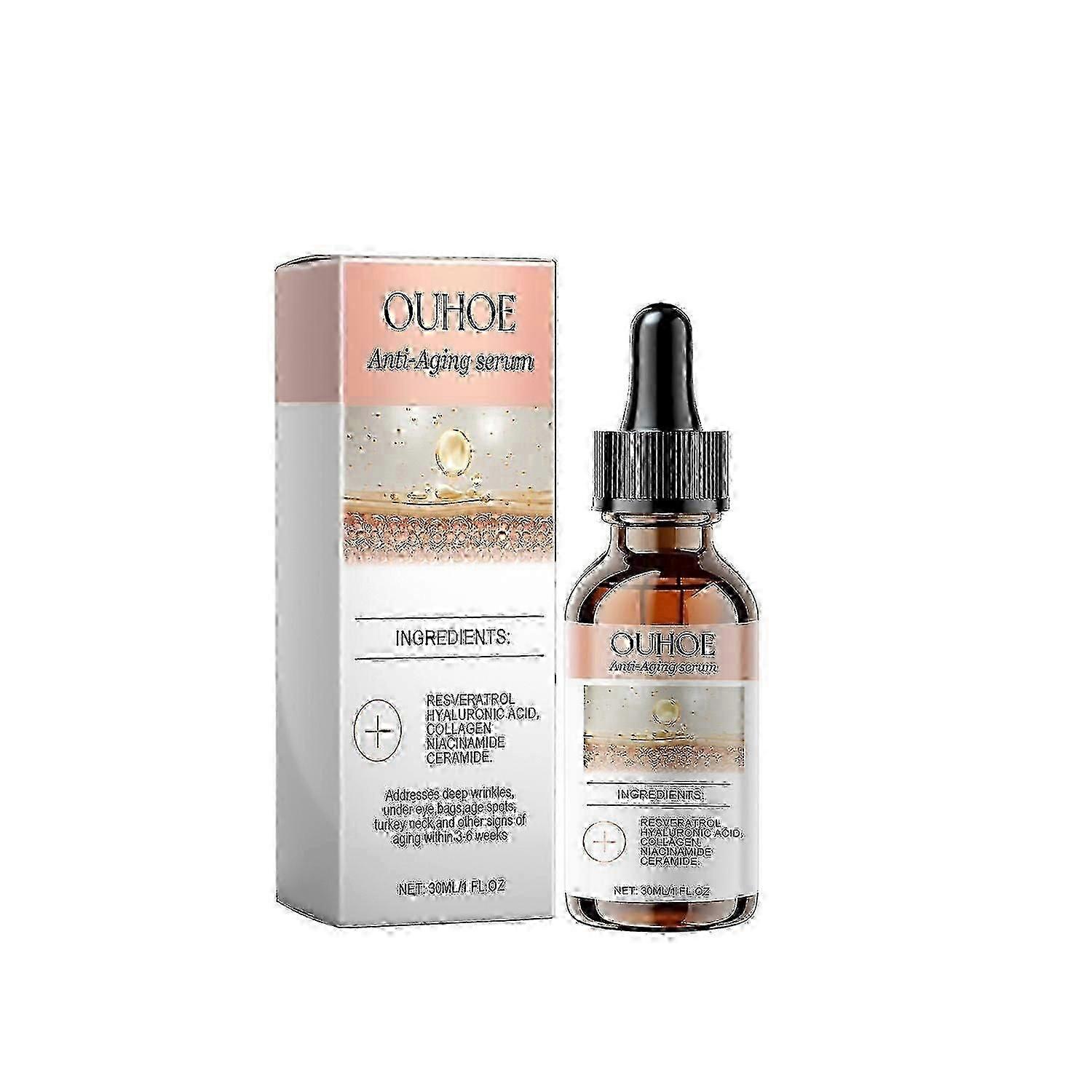 OUHOE Anti-Aging Serum, Lighten Fine Lines On The Face With Line Hydrating Anti-Wrinkle Serum