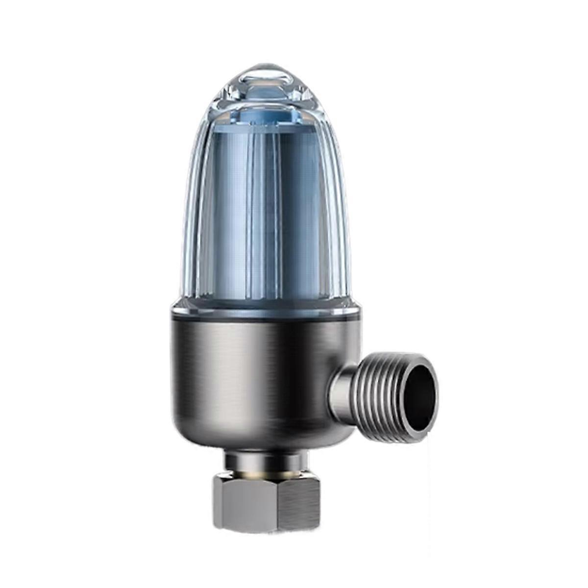 Brass Sediment Filter SpinDown Rinse Pre-Filtration Water Filteration System for Shower Prevent Imp