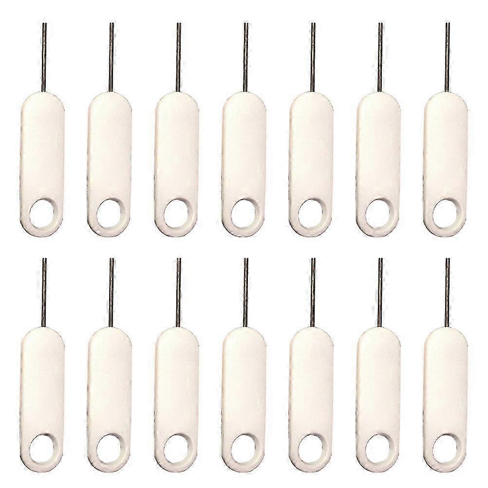 20 Pcs White Tray Pin Ejector Tool Convenient Needles Removal Tool Removal Needles