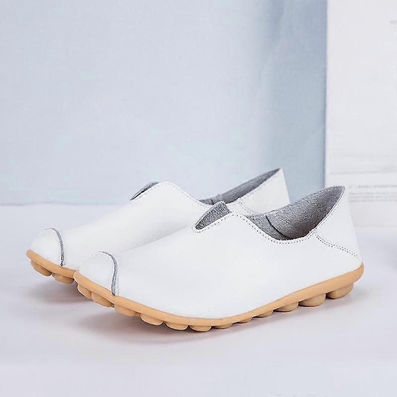 Veľkosť 35-46 Jarné dámske jednotopánky Veľká veľkosť Ležérne ploché topánky Nízke topánky Mama Topánky Mokasíny
