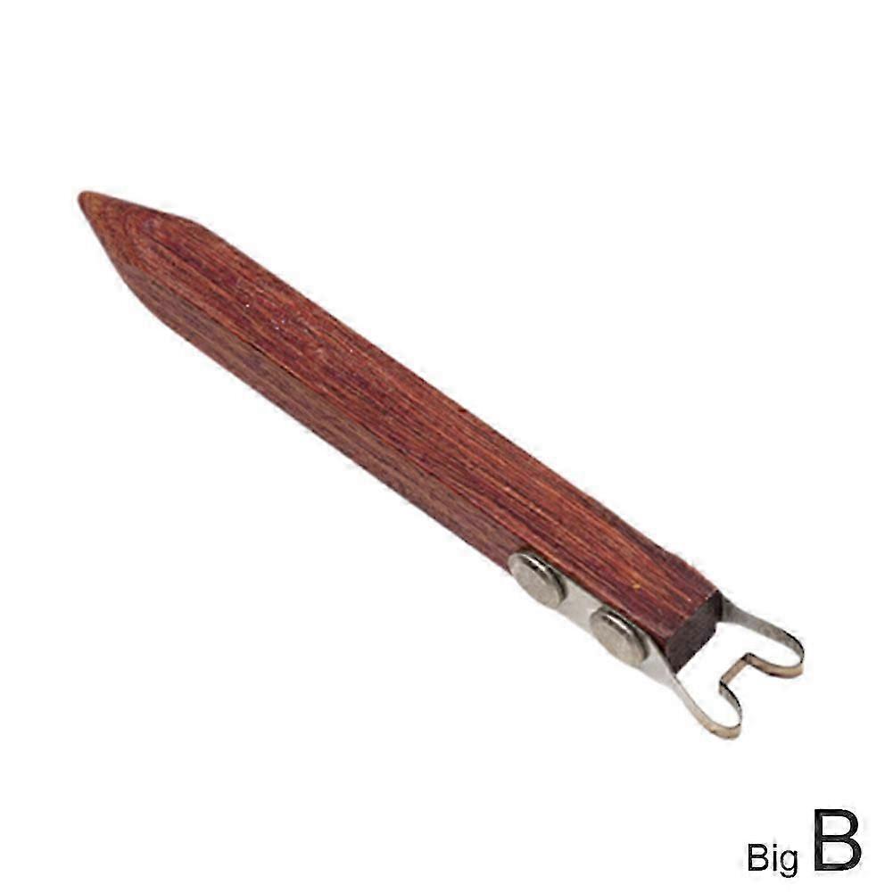 Wooden Handle Clay Bottom Trimming Pottery Tools Modeling Ring Foot Scraper