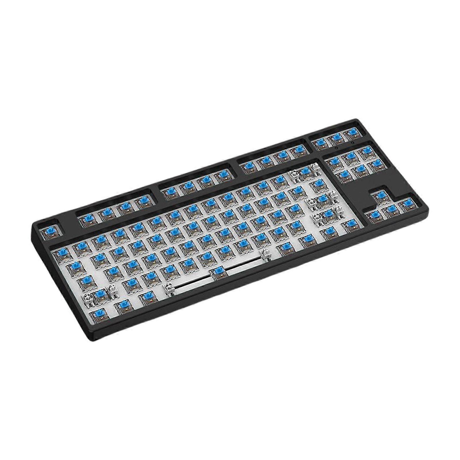 DIY Wired Mechanical Keyboard Kit with Blue Switch Plug and Plug with 1.5M Cable
