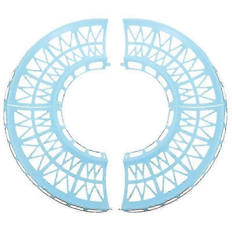 47X9.5cm Sky-blue Small Animal Habitat Accessories 4pcs Hamster Exercise Track Pet Rolling Ball Runw