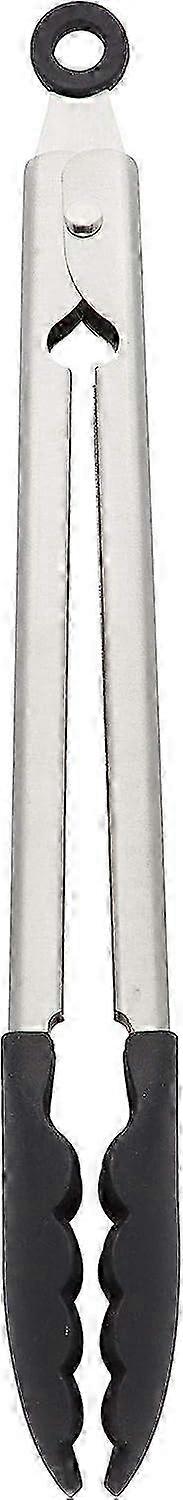 Silicone Tip Stainless Steel Pliers, 10.26, Black