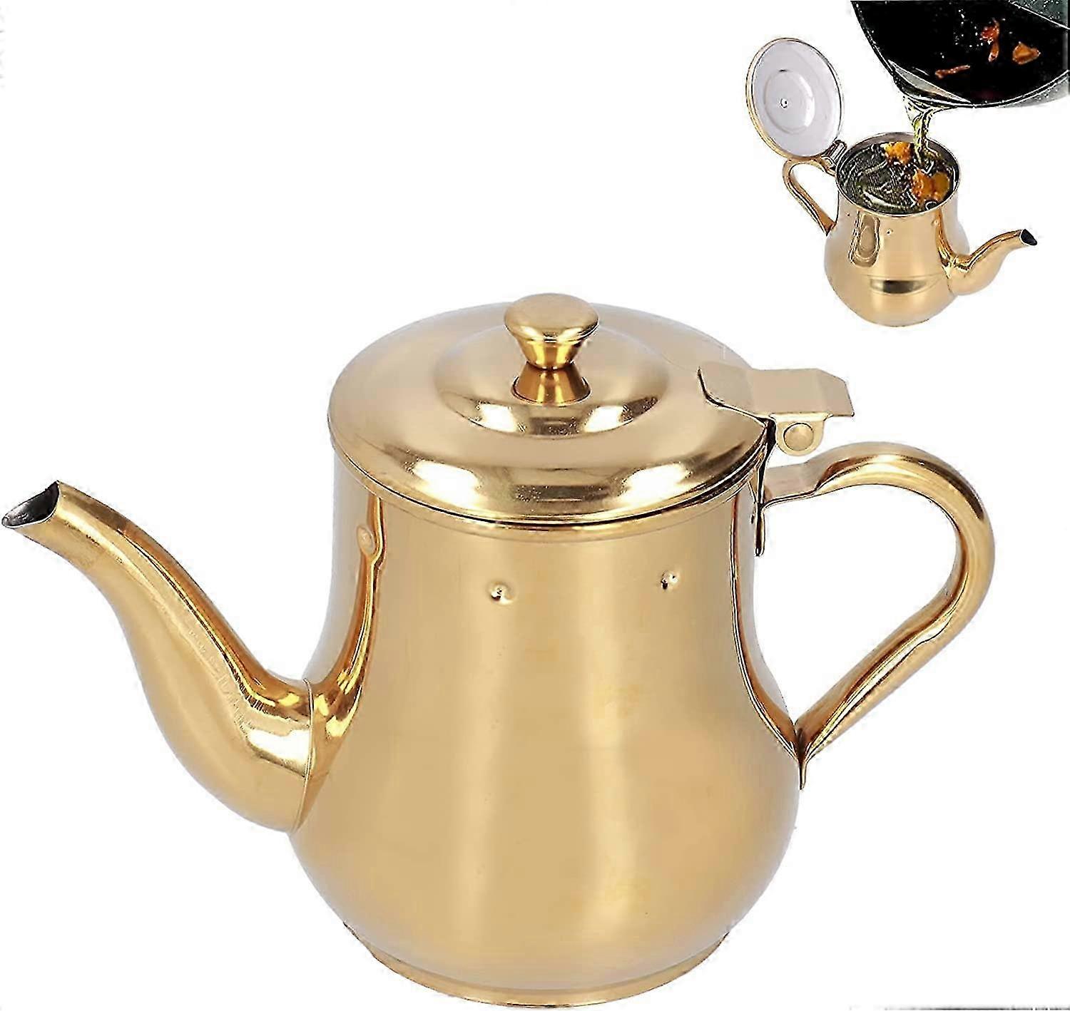 Stainless Steel Oil Pot with Filter--