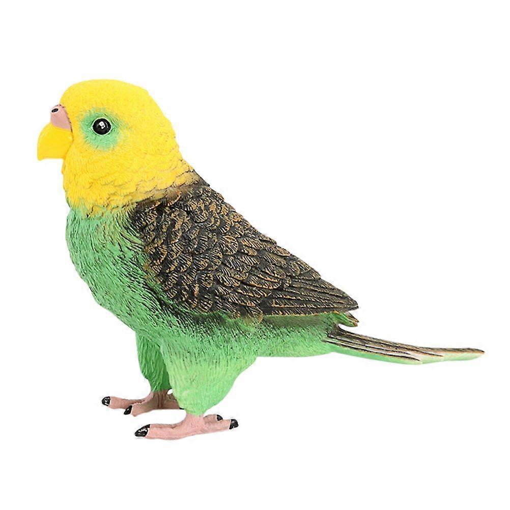 Simulation Budgerigar Model Artificial Bird Desktop Decoration Photo Prop