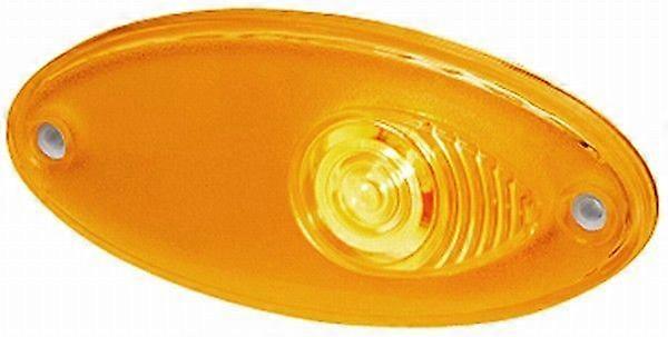 Aux Indicator Lateral Mounting Halogen W5W 12V Yellow