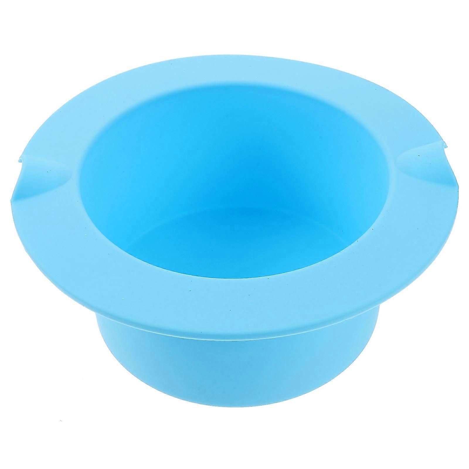 Wax Melting Container Wax Melting Bowl Container Beauty Tool Home Use Silicone 5.7 5.7 2.4in Durable 1Pack